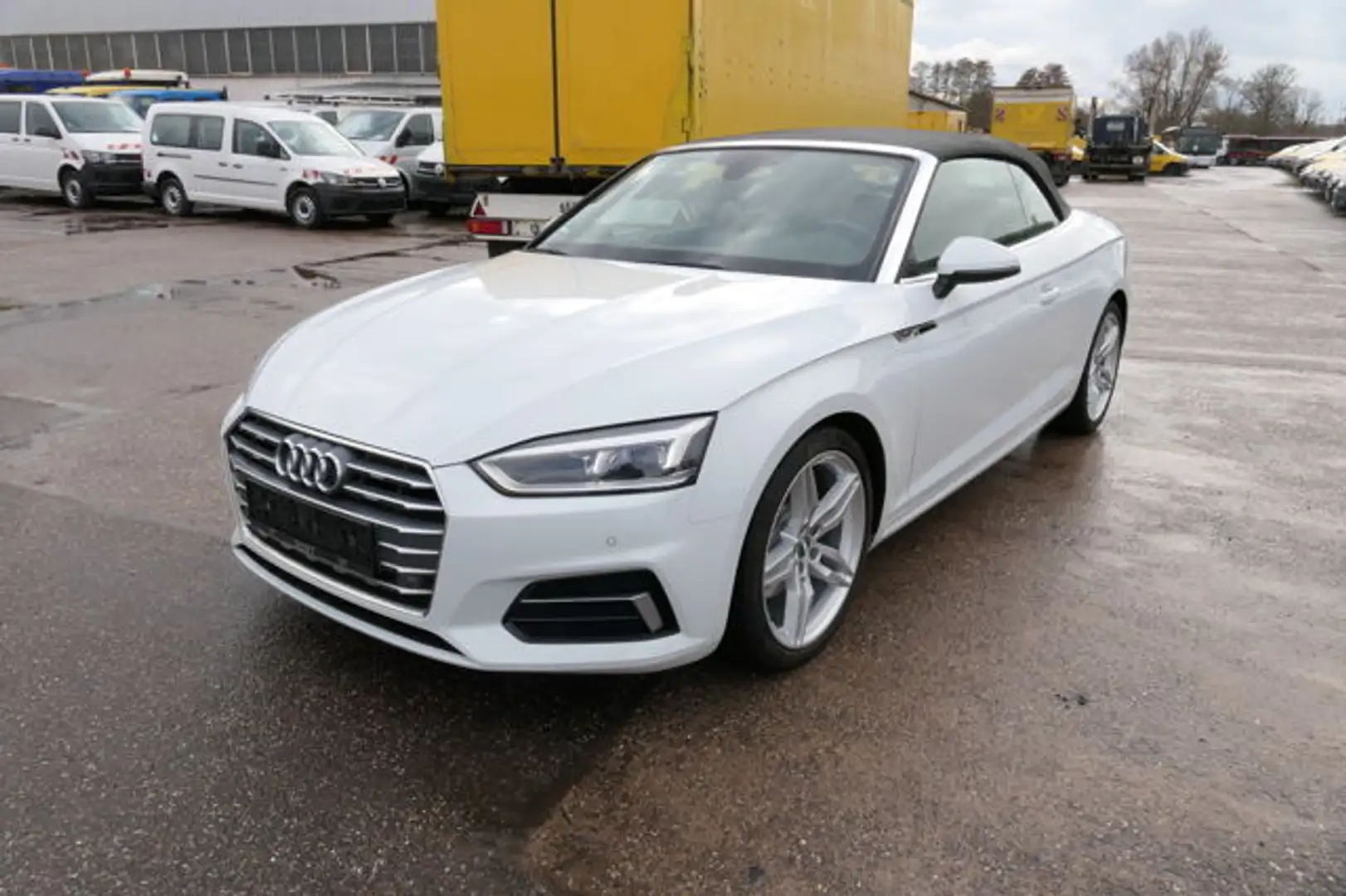 Audi A5 Cabriolet 40 TFSI S line Sport-Paket KLIMA Weiß - 1