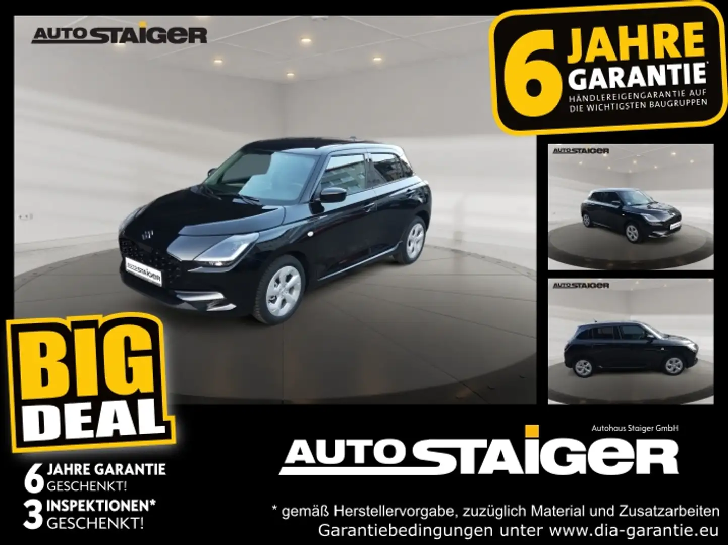 Suzuki Swift 1.2 Comfort Automatik*PDC*Rückfahrkamera Fekete - 1