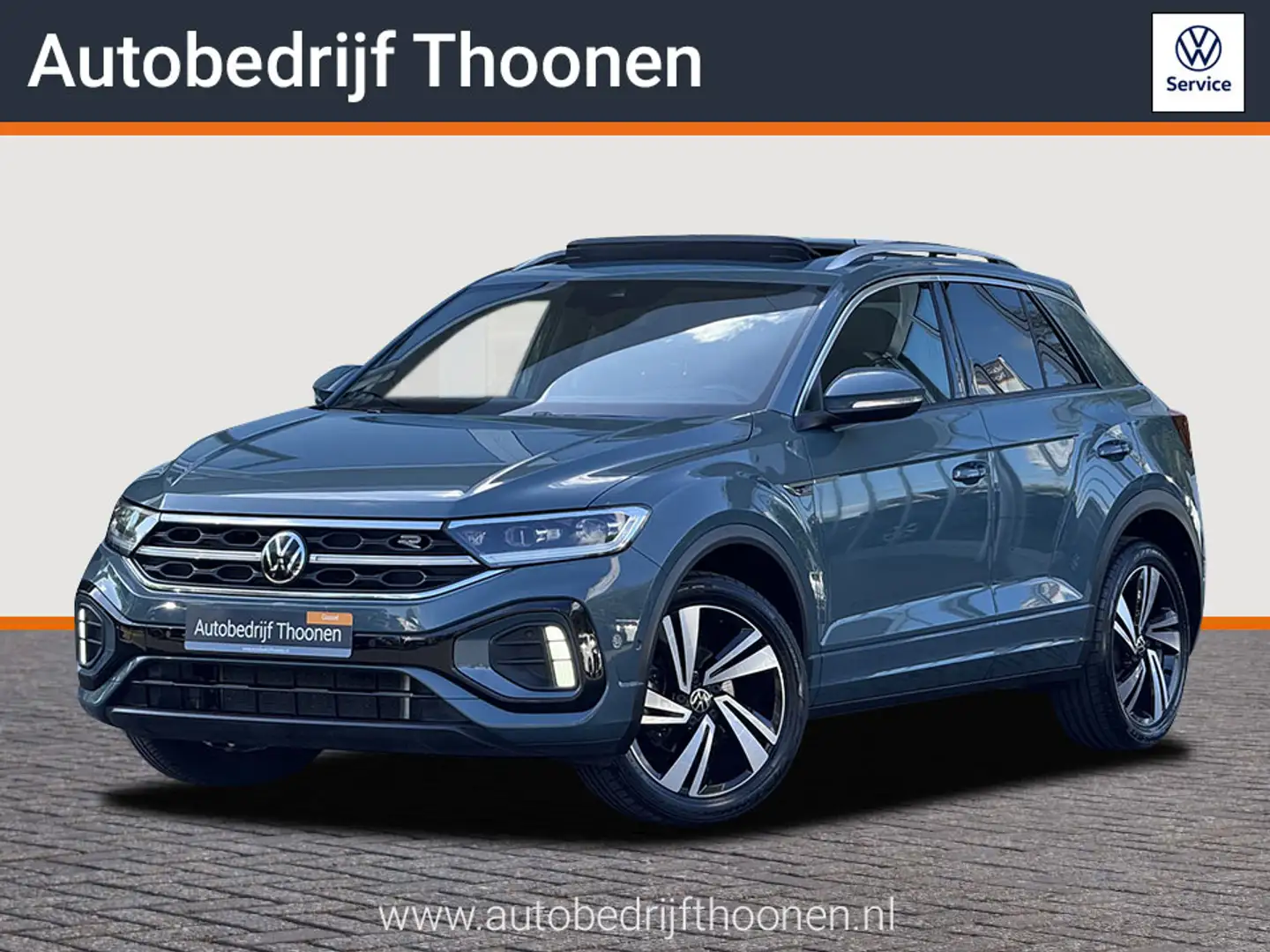 Volkswagen T-Roc 1.5 TSI R-Line Business Camera | Pano | Petroleum Blu/Azzurro - 1