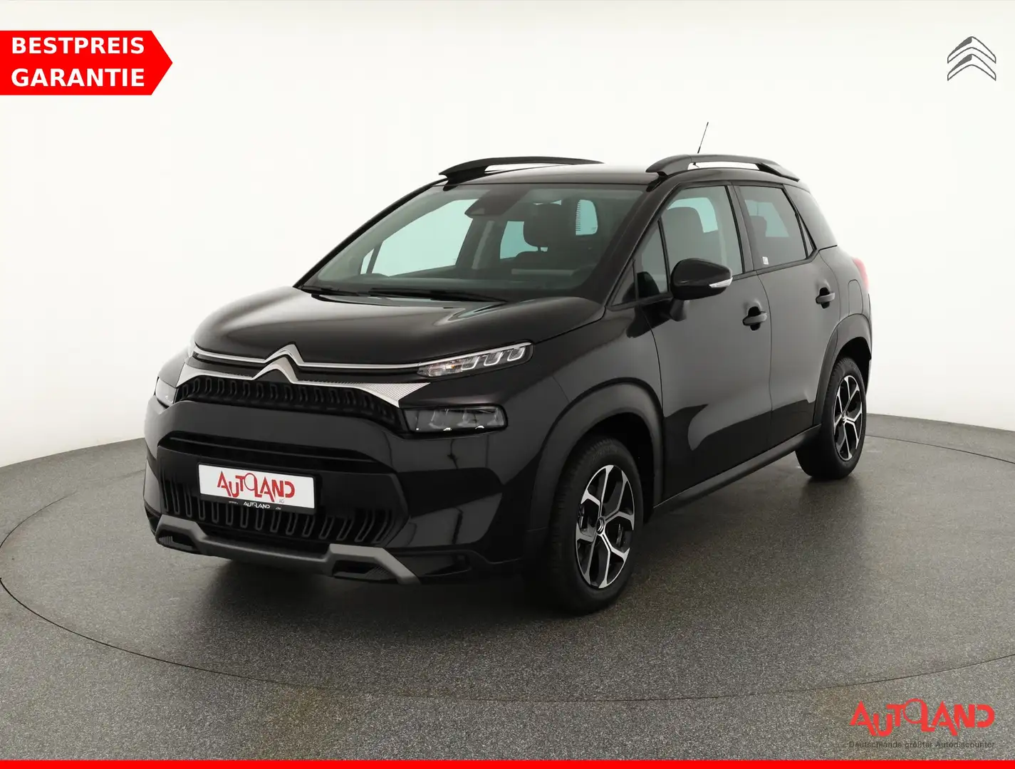 Citroen C3 Aircross PureTech 110 LED Navi HUD Tempomat Schwarz - 1