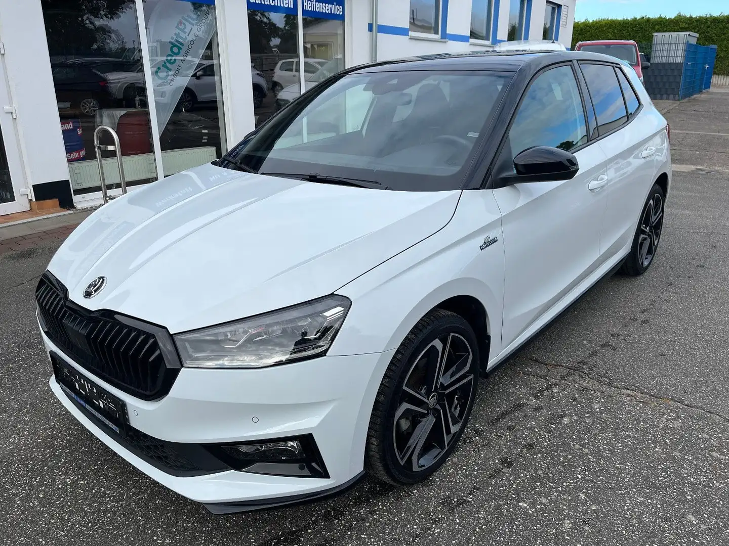 Skoda Fabia 1,0 TSI*Monte Carlo*Navi/18-Zoll Alu/1.Hd. Weiß - 1