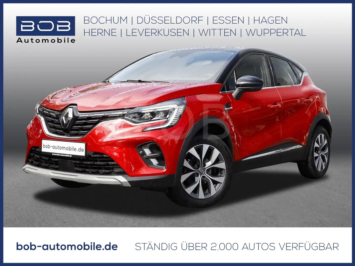 Renault Captur INTENS TCe 140 EDC GPF SD SHZ PDC KLIMA Rot - 1