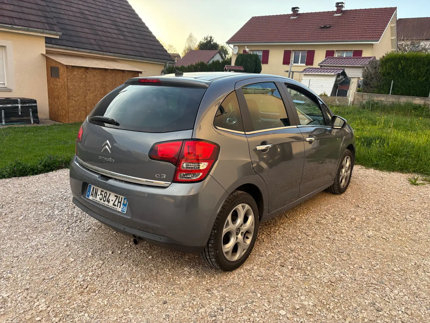 Citroen C3 C3 HDi 70 Airdream Exclusive Gris - 2