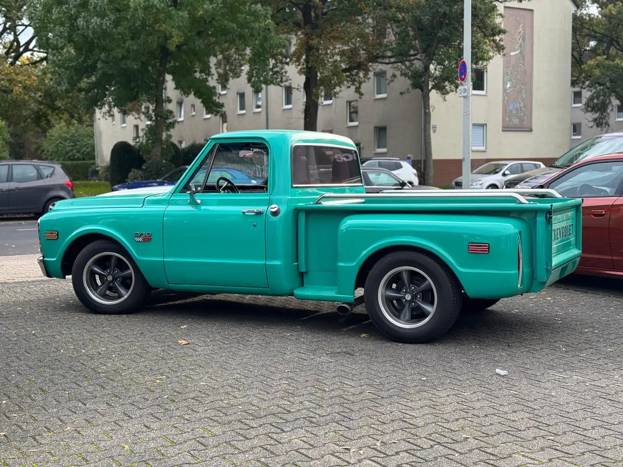Chevrolet C10 Sidestep V8 Pick-Up Top Zustand H-Zulassung, foto 8