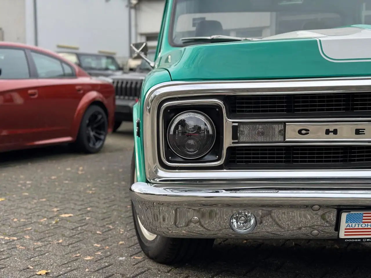 Chevrolet C10 Sidestep V8 Pick-Up Top Zustand H-Zulassung, foto 9