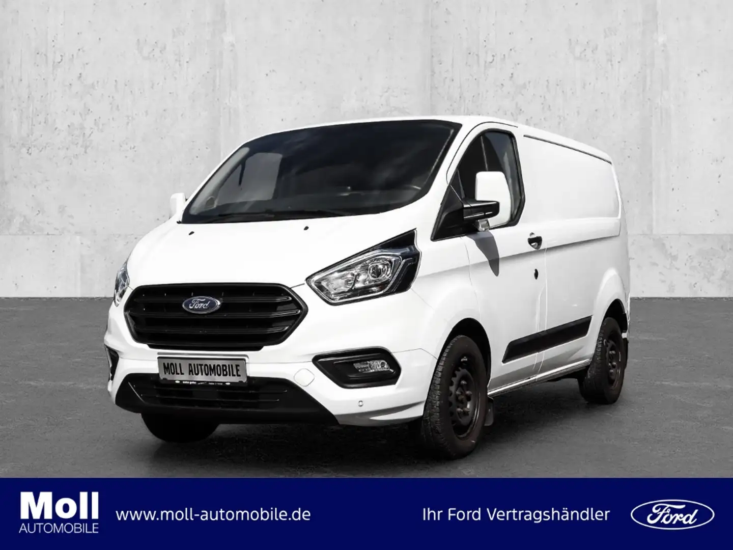 Ford Transit Custom Trend L1 130PS Auto.Heckklappe Sync 3 Navi SHZ Rüc Weiß - 1