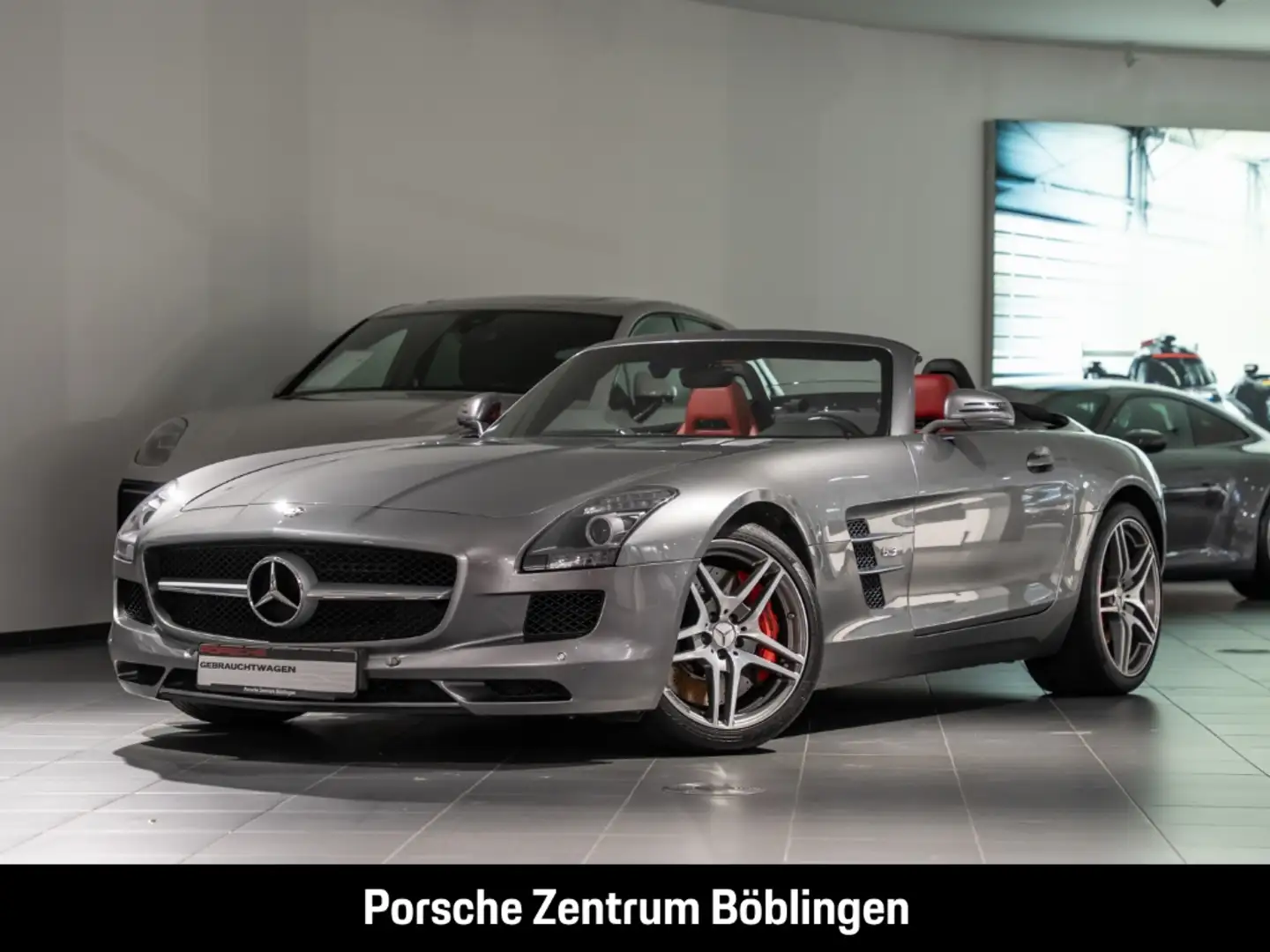 Mercedes-Benz SLS AMG Roadster 46.900 km AMG Ride Control Gri - 1