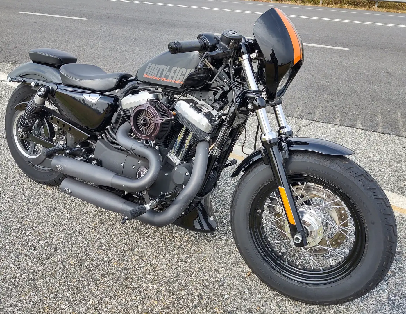 Harley-Davidson Sportster Forty Eight Zwart - 1