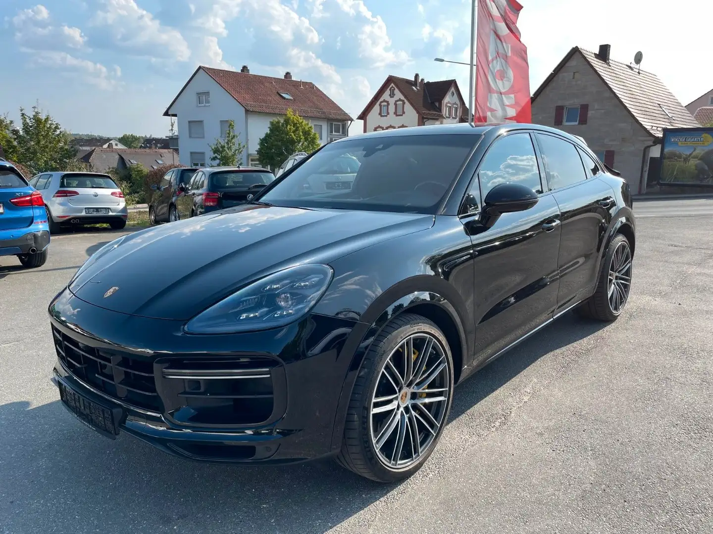 Porsche Cayenne Coupe Turbo VOLL/PORSCHE GARANTIE/KERAMI Noir - 1
