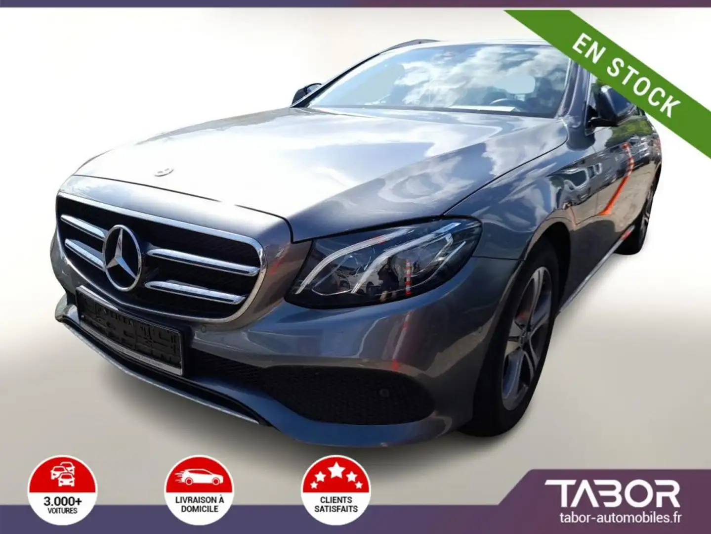 Mercedes-Benz E 200 200 Aut. Avantgarde LED GPS PDC Gris - 1