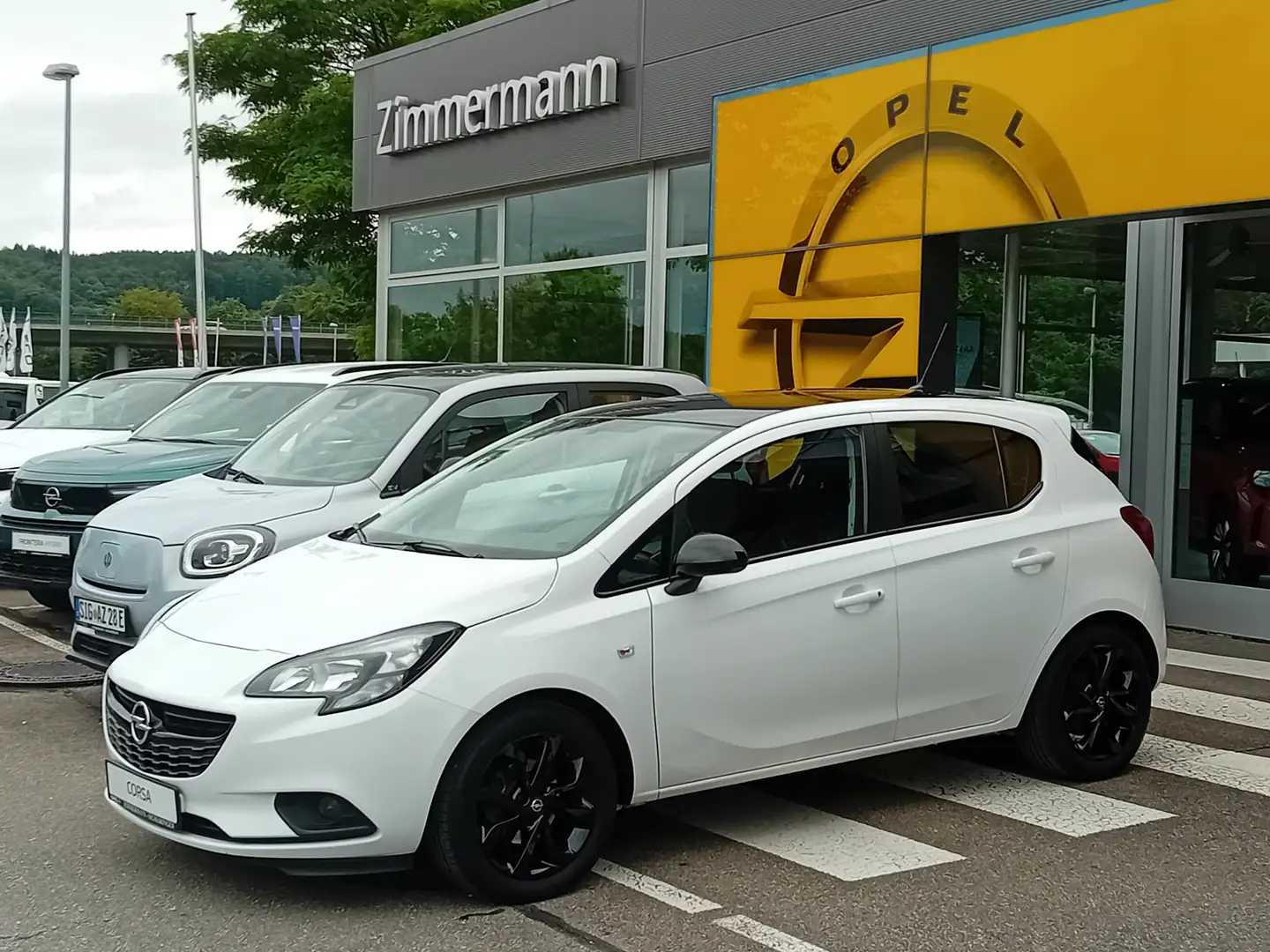 Opel Corsa E Color Edition ecoFlex Klima SHZ PDC Weiß - 1