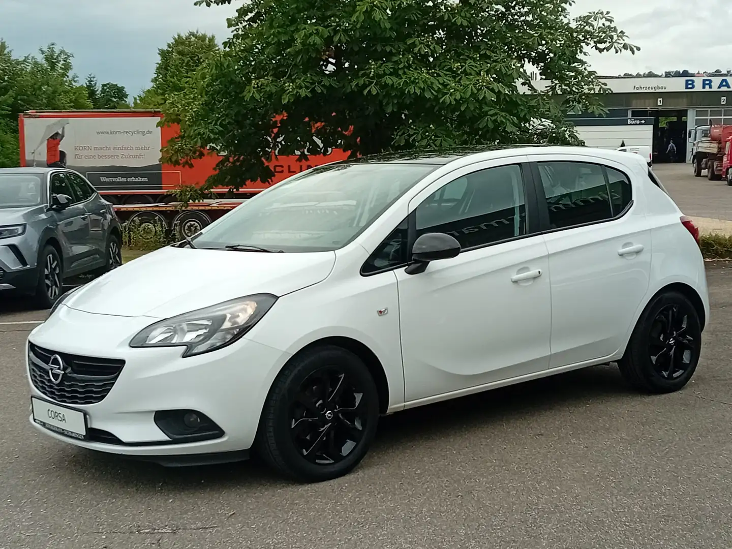 Opel Corsa E Color Edition ecoFlex Klima SHZ PDC Weiß - 2
