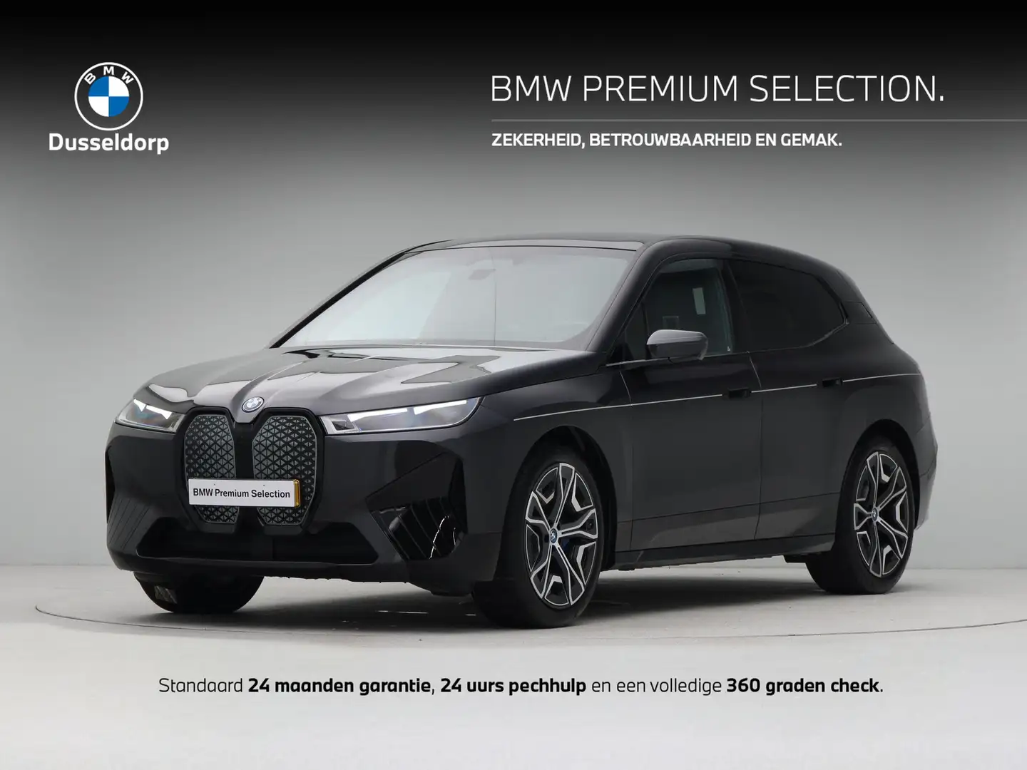 BMW iX xDrive40 High Executive 77 kWh Gris - 1