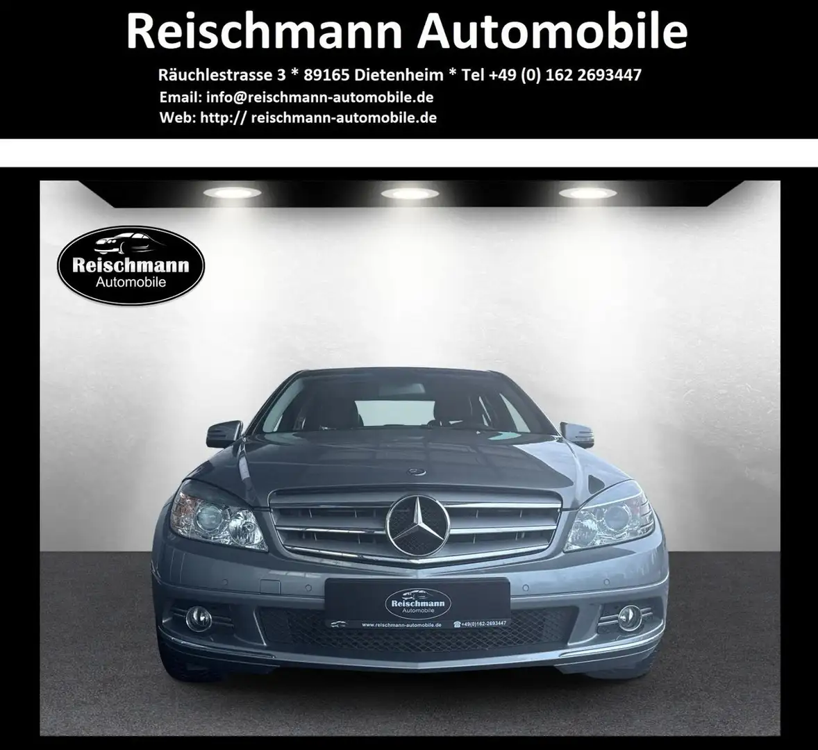Mercedes-Benz C 180 CGI Limo Automatik BlueE. Scheckheft 8fach Argent - 1