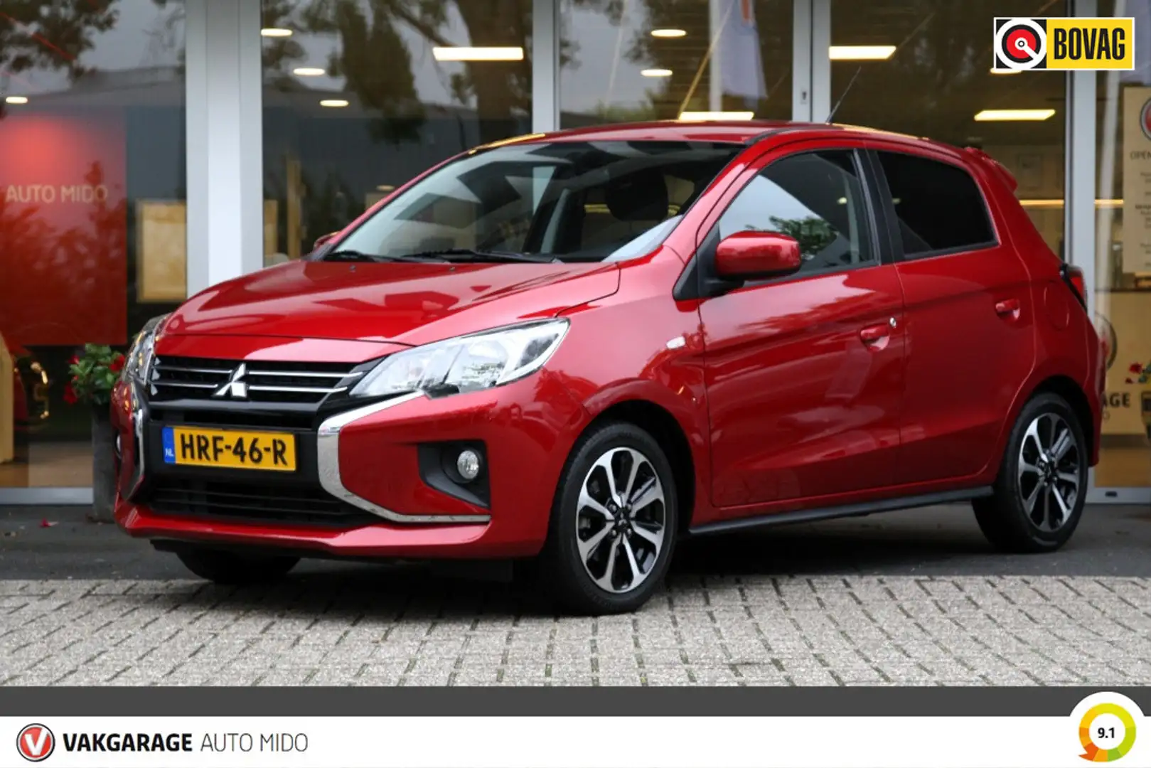 Mitsubishi Space Star 1.2i Automaat Nova | Achteruitrijcamera Rouge - 1