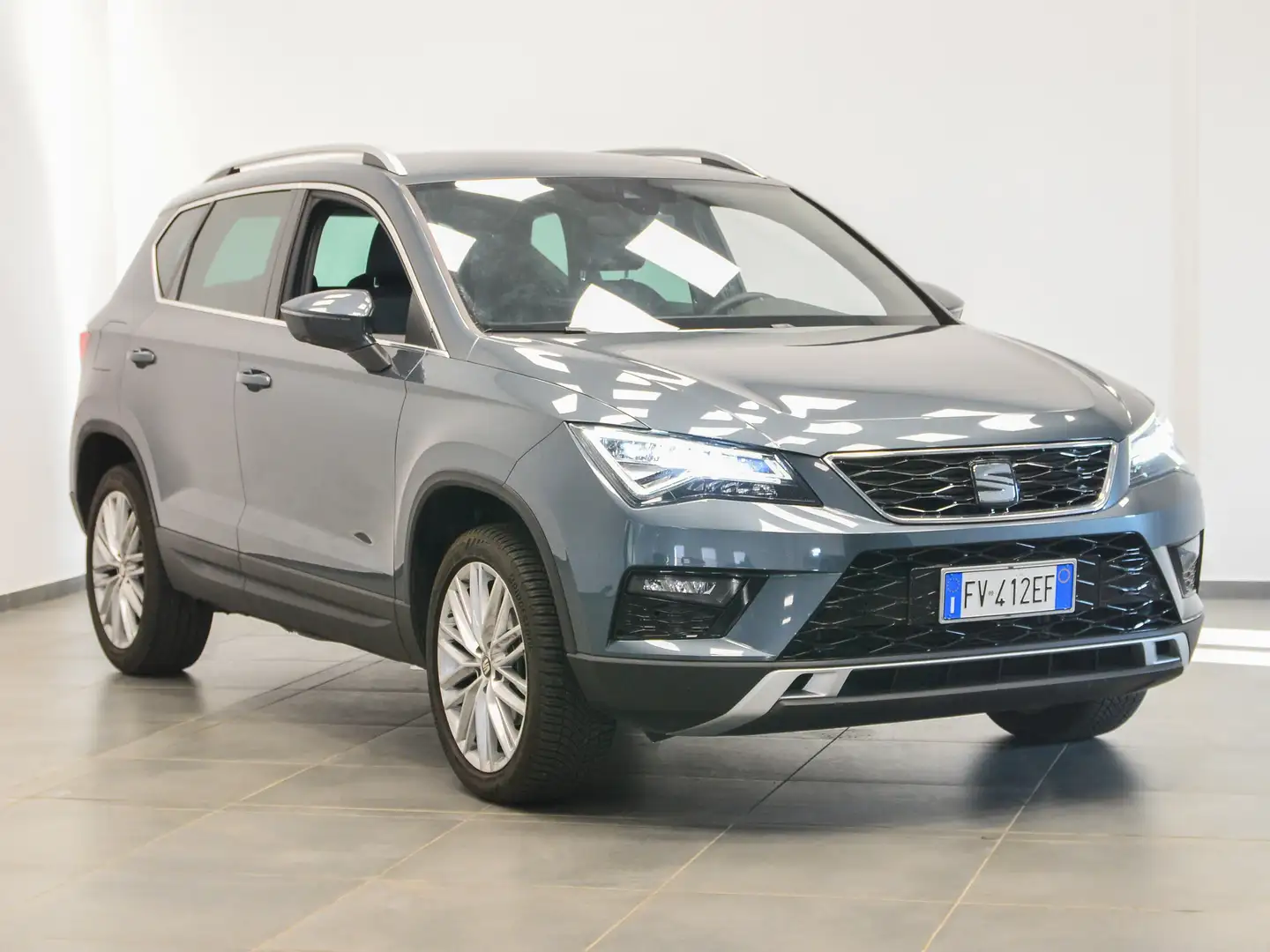 SEAT Ateca Ateca 1.6 tdi Business dsg Grigio - 2