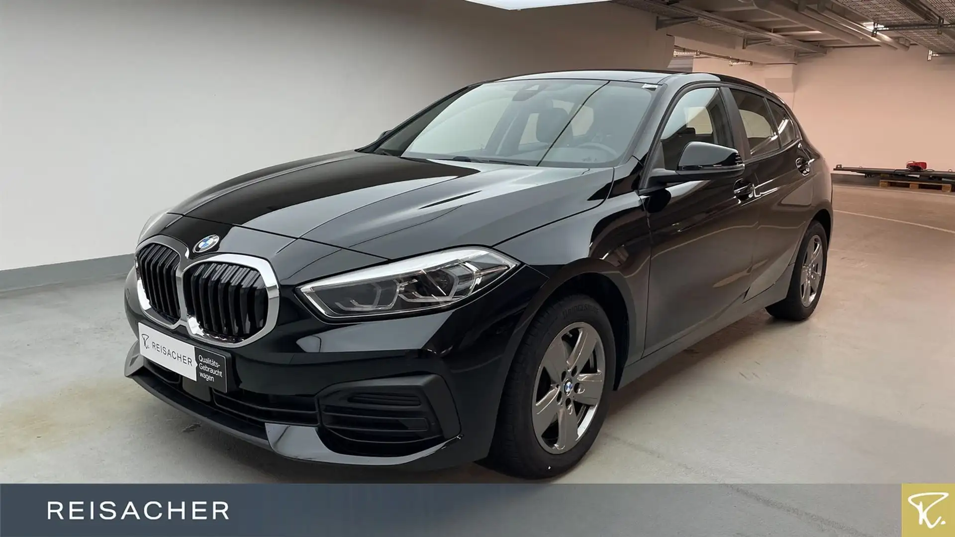 BMW 118 iA Advantage DKG LCProf Lordose Tempomat Schwarz - 1