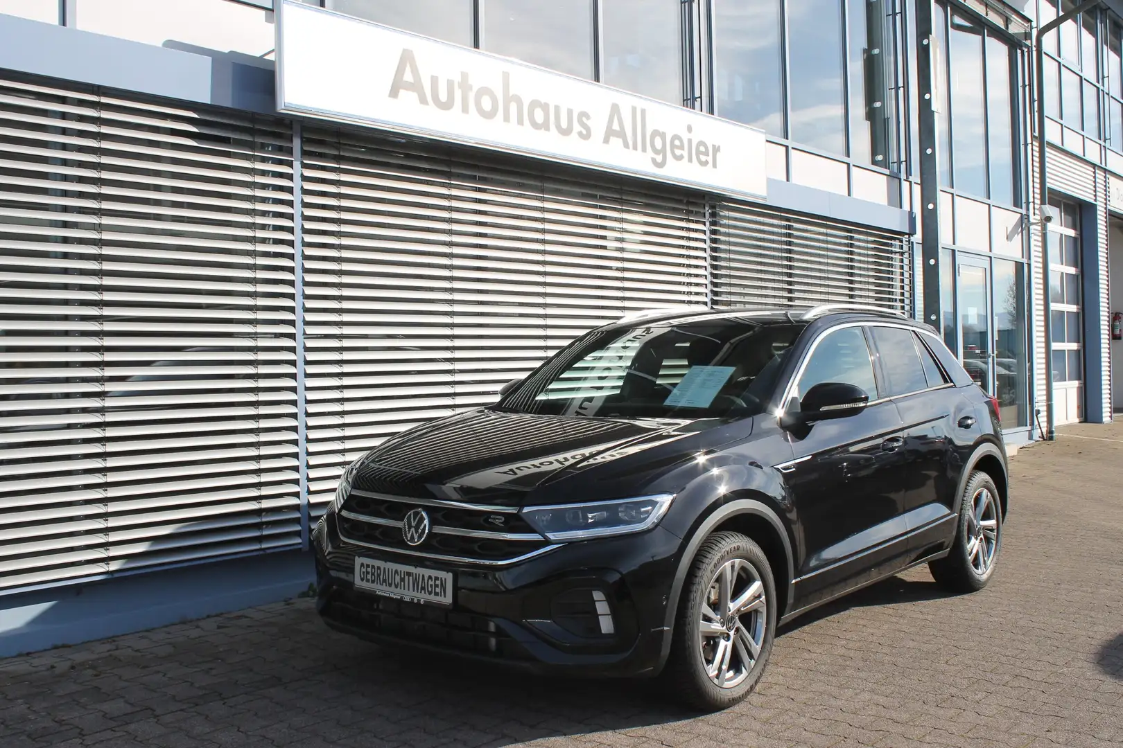 Volkswagen T-Roc 1.5 TSI R-Line *AHK/RearView/Navi/ACC/LaneAssist* Schwarz - 2