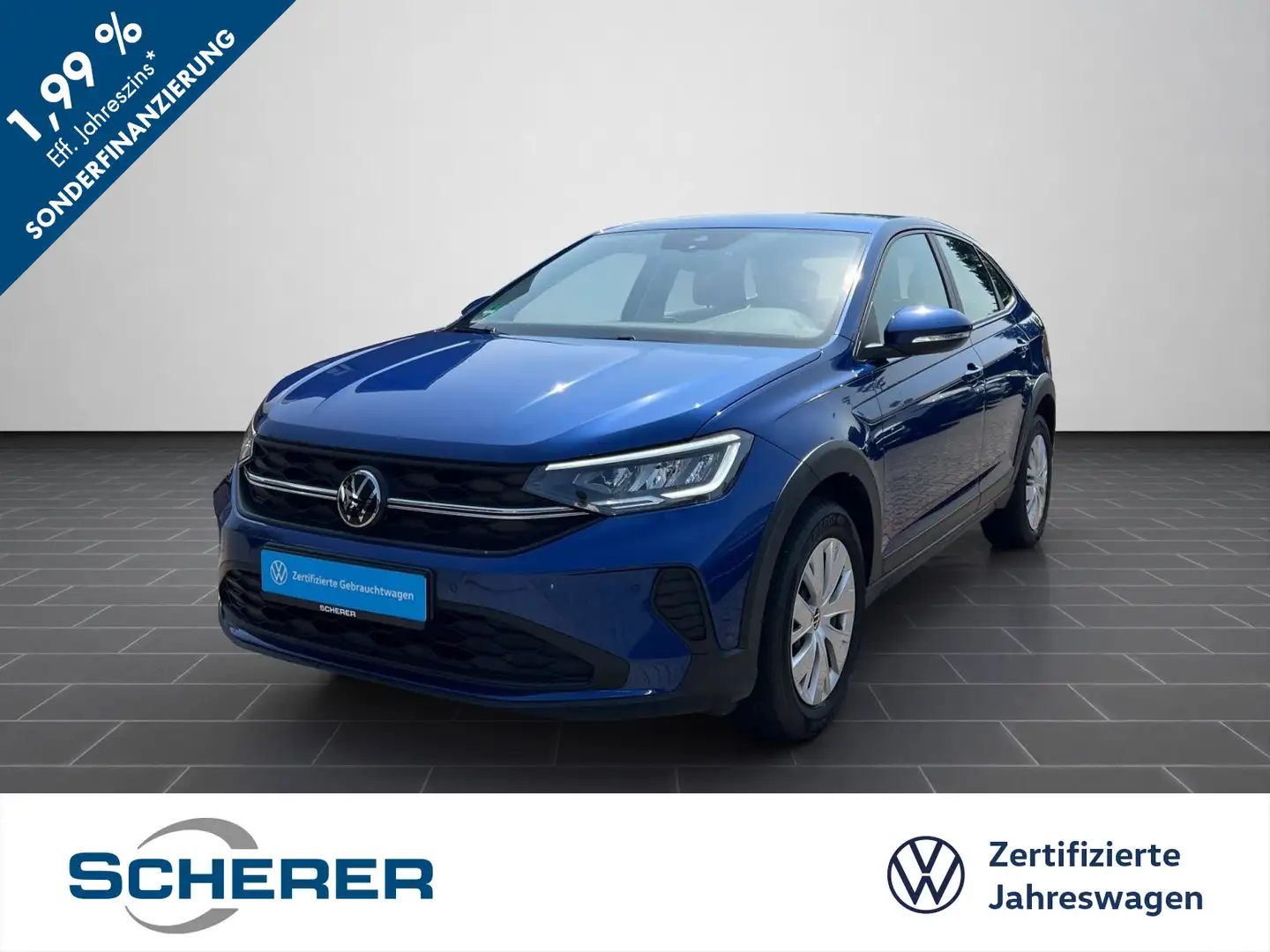 Volkswagen Taigo 1.0 TSI 5J Garantie CARPLAY LED SHZ Bleu - 1