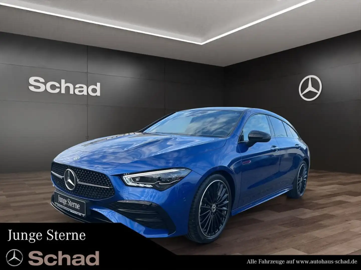 Mercedes-Benz CLA 250 4M SB AMG+MBUX+PANO+SOUND+MULTIBEAM+KAM+ Bleu - 1