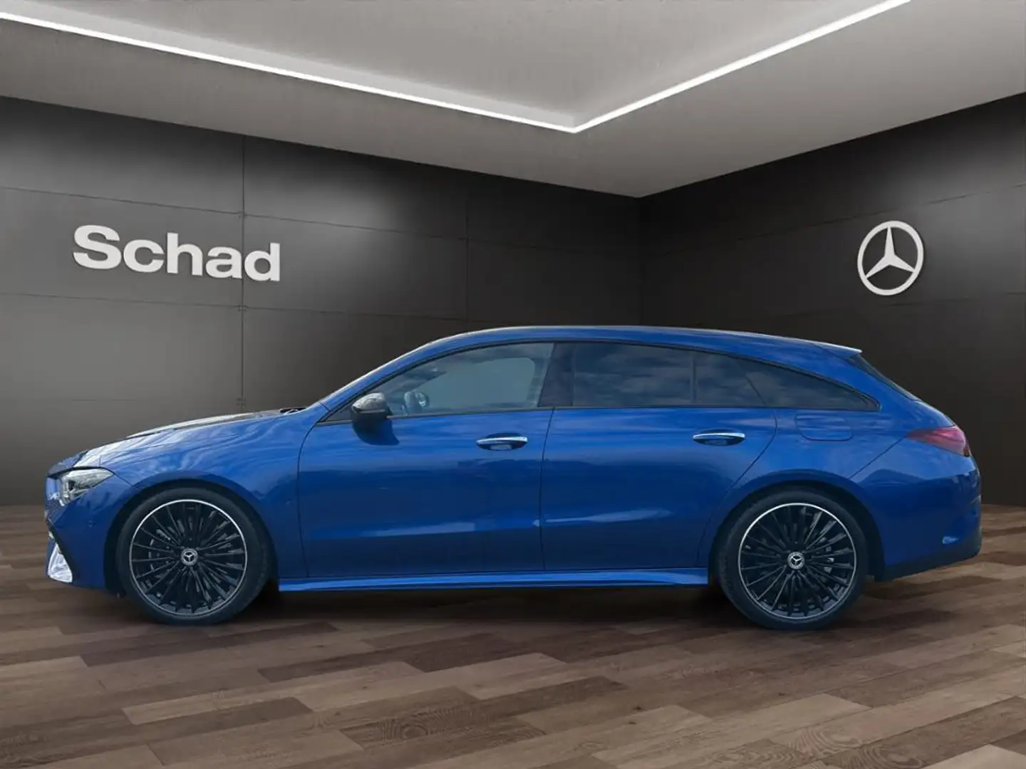 Mercedes-Benz CLA 250 4M SB AMG+MBUX+PANO+SOUND+MULTIBEAM+KAM+ Blauw - 2