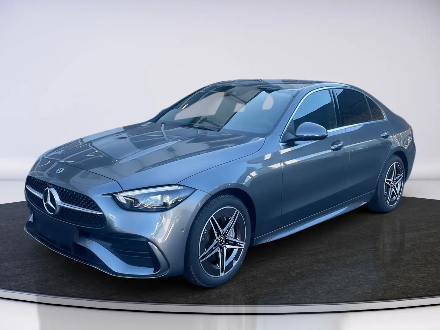 Mercedes-Benz C 220 d 4MATIC Navi, Rückfahrkamera.Klima Gris - 2