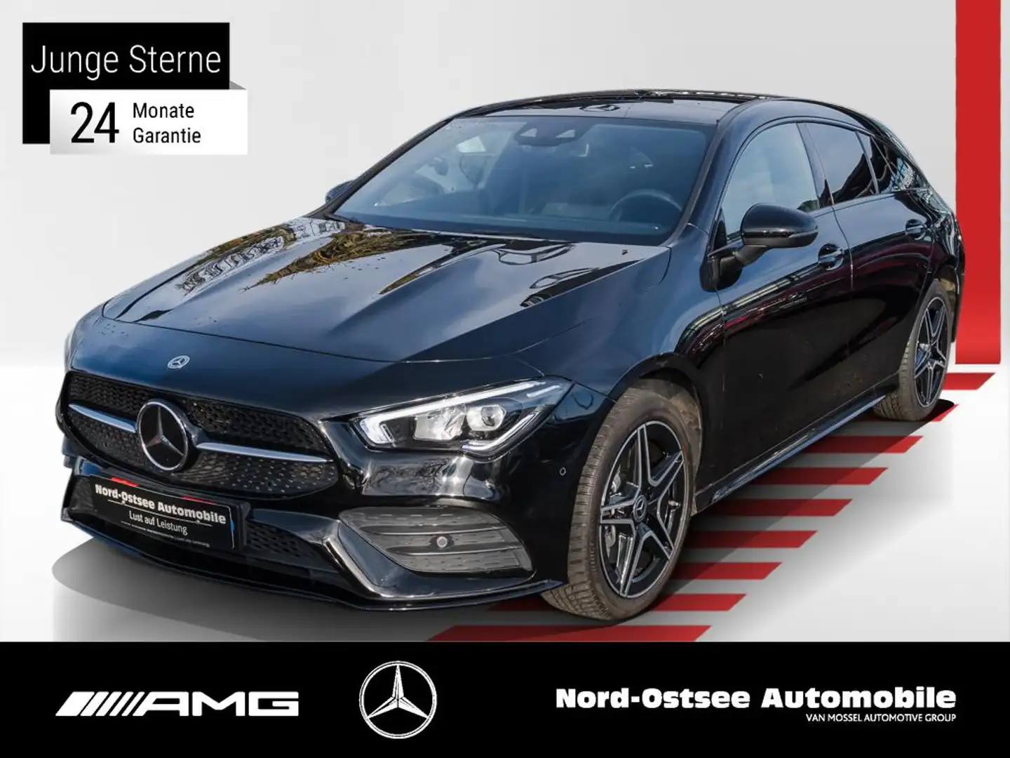 Mercedes-Benz CLA 250 e SB AMG NIGHT LED DISTRO NAVI KAMERA Noir - 1