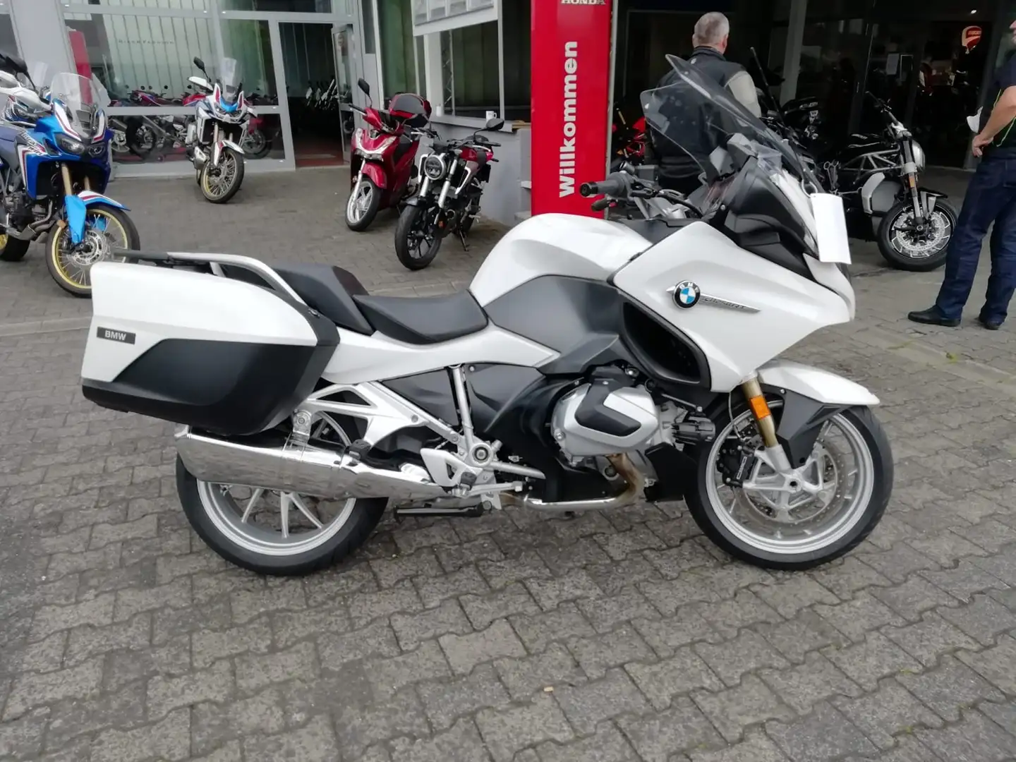 BMW R 1250 RT Biały - 2