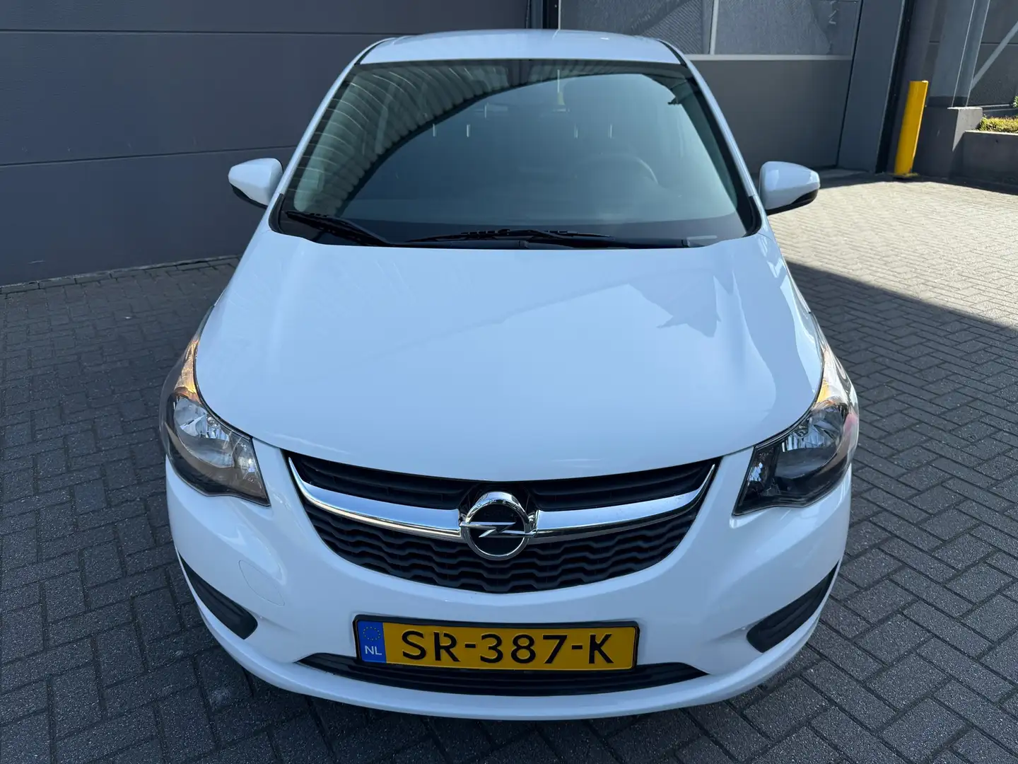 Opel Karl 1.0 ecoFLEX Edition*NAVI*APK*NAP*ISOFIX*CRUISE*AIR Wit - 2