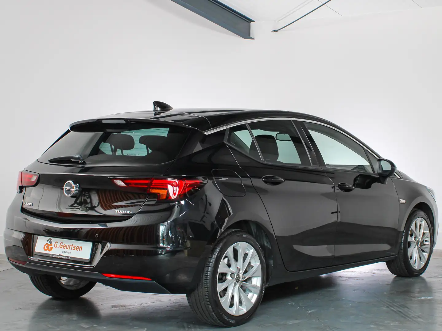 Opel Astra 1.4 Turbo Sport, Lederen bekleding, Camera, Stuurw Zwart - 2
