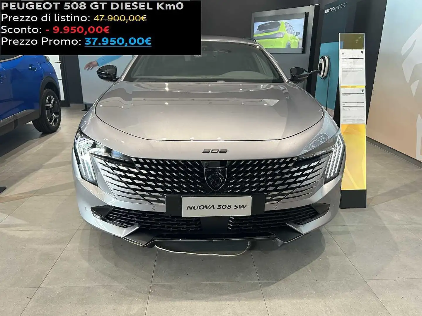 Peugeot 508 2ª serie BlueHDi 130 Stop&Start EAT8 SW GT - Grigi Grigio - 1