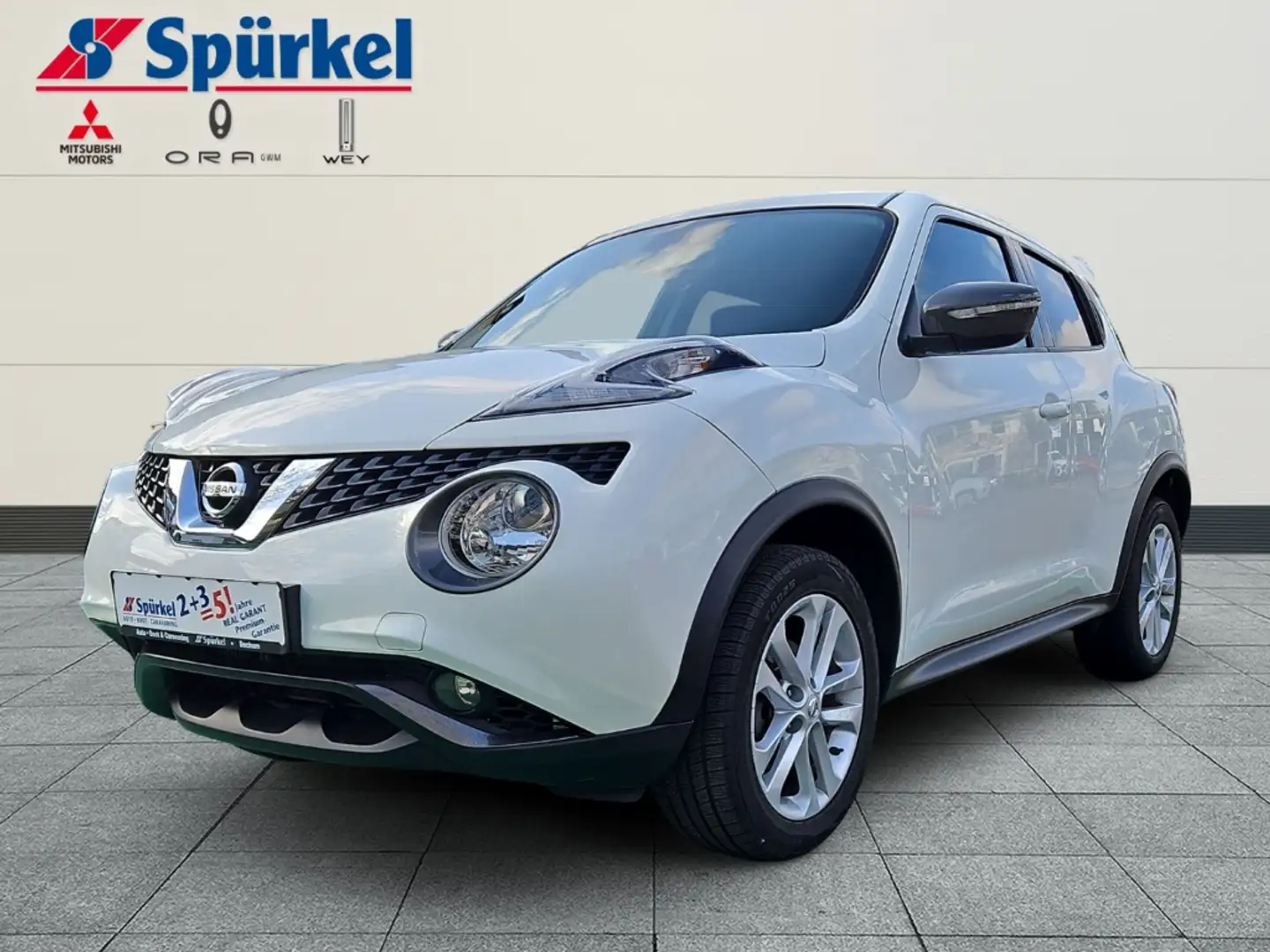 Nissan Juke Acenta 1.2, Navigation, Bluetooth, Rückfahrkamera Blanco - 1
