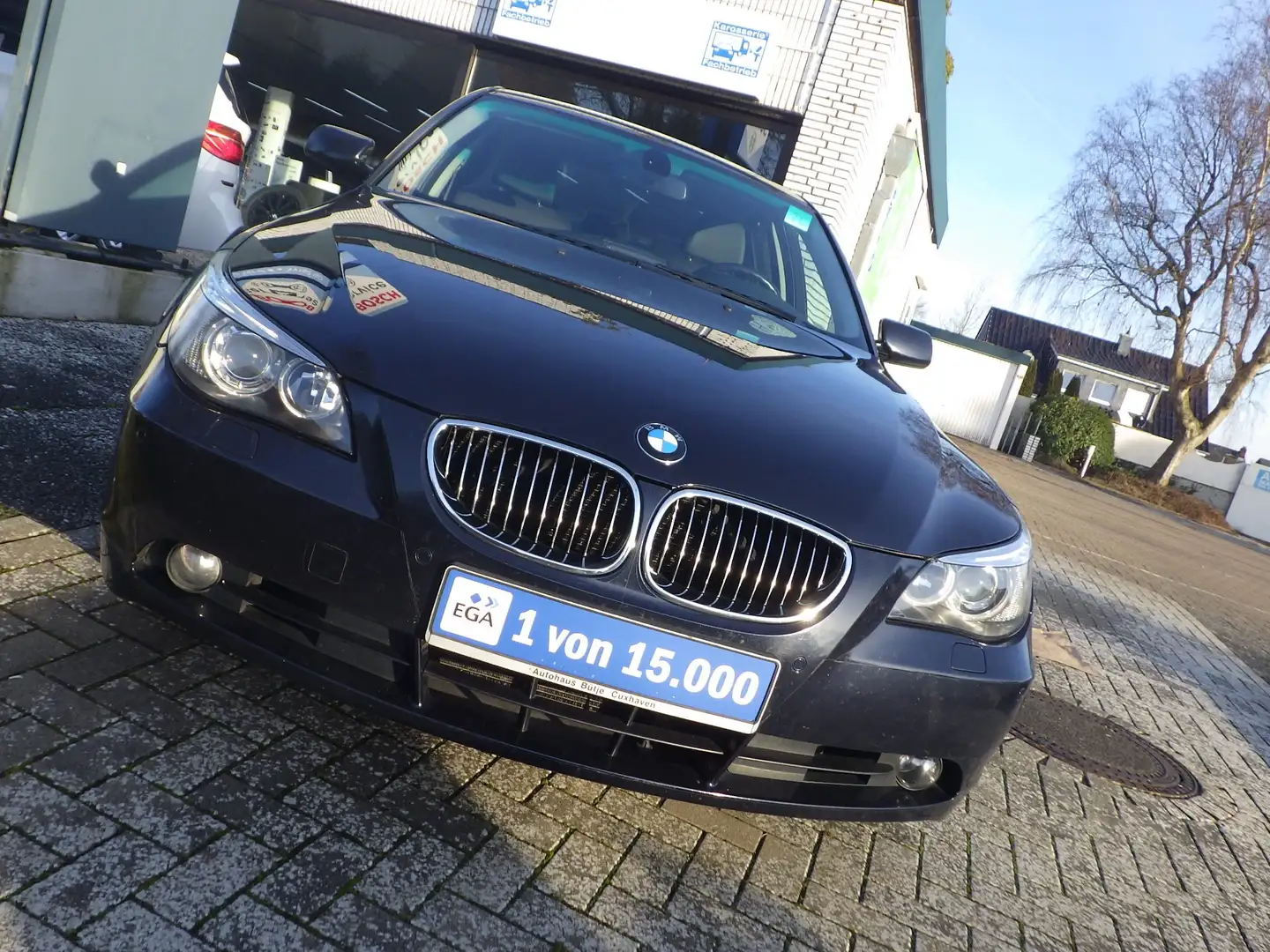 BMW 525 i Lim 2,5 Ltr. *218PS*Aut.*Schiebedach*SR/WR* Blau - 1