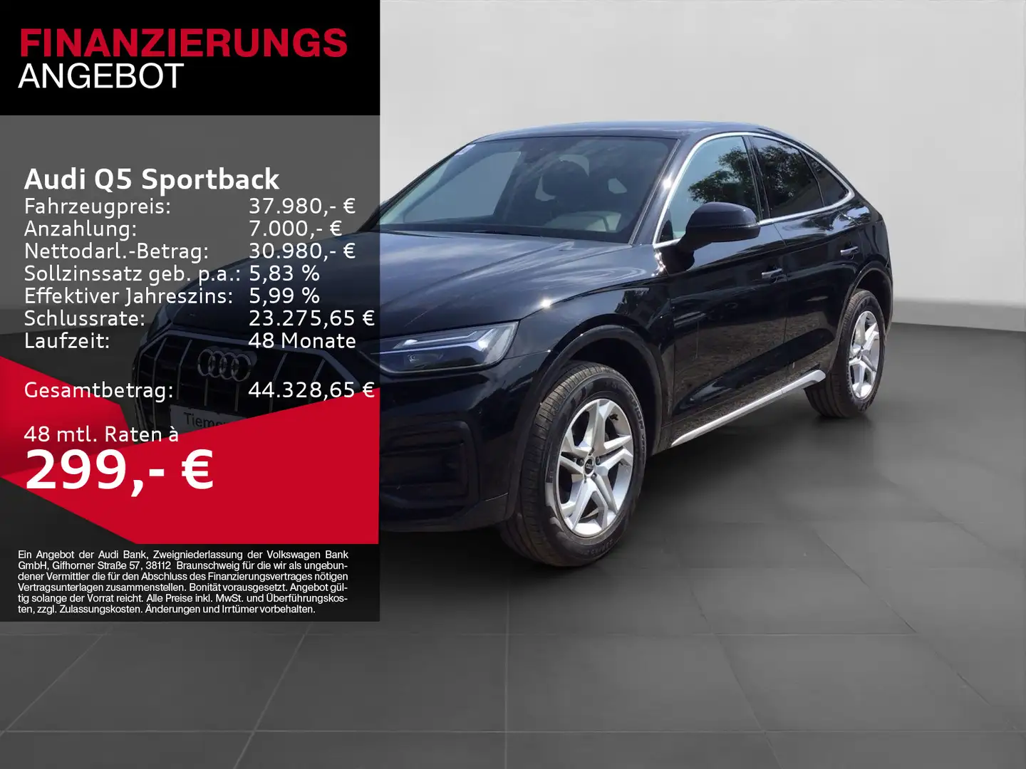 Audi Q5 40 TDI Q KAMERA PRIVACY VIRTUAL NAV Nero - 1