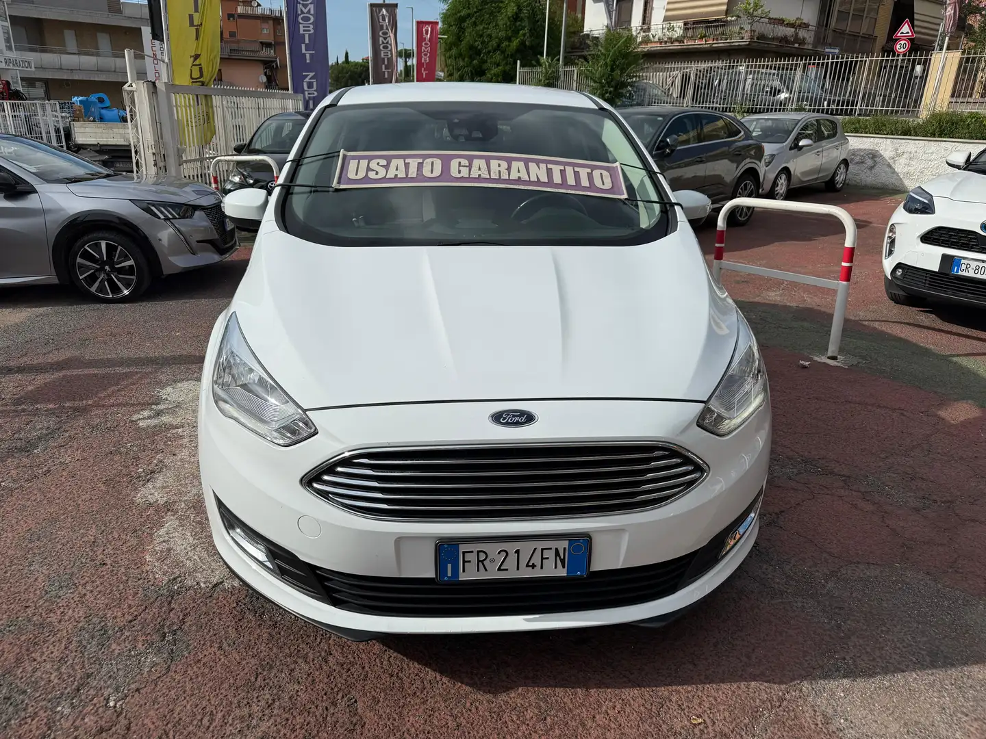 Ford C-Max 1.0 *CRONOLOGIA TAGLIANDI* Bianco - 2