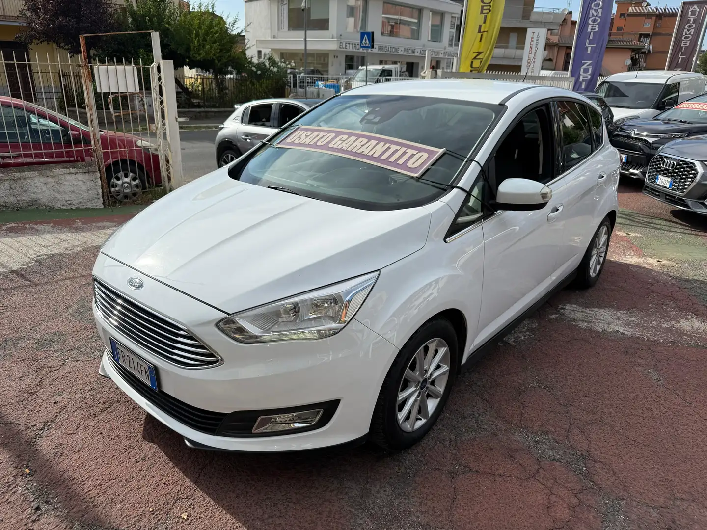 Ford C-Max 1.0 *CRONOLOGIA TAGLIANDI* Bianco - 1