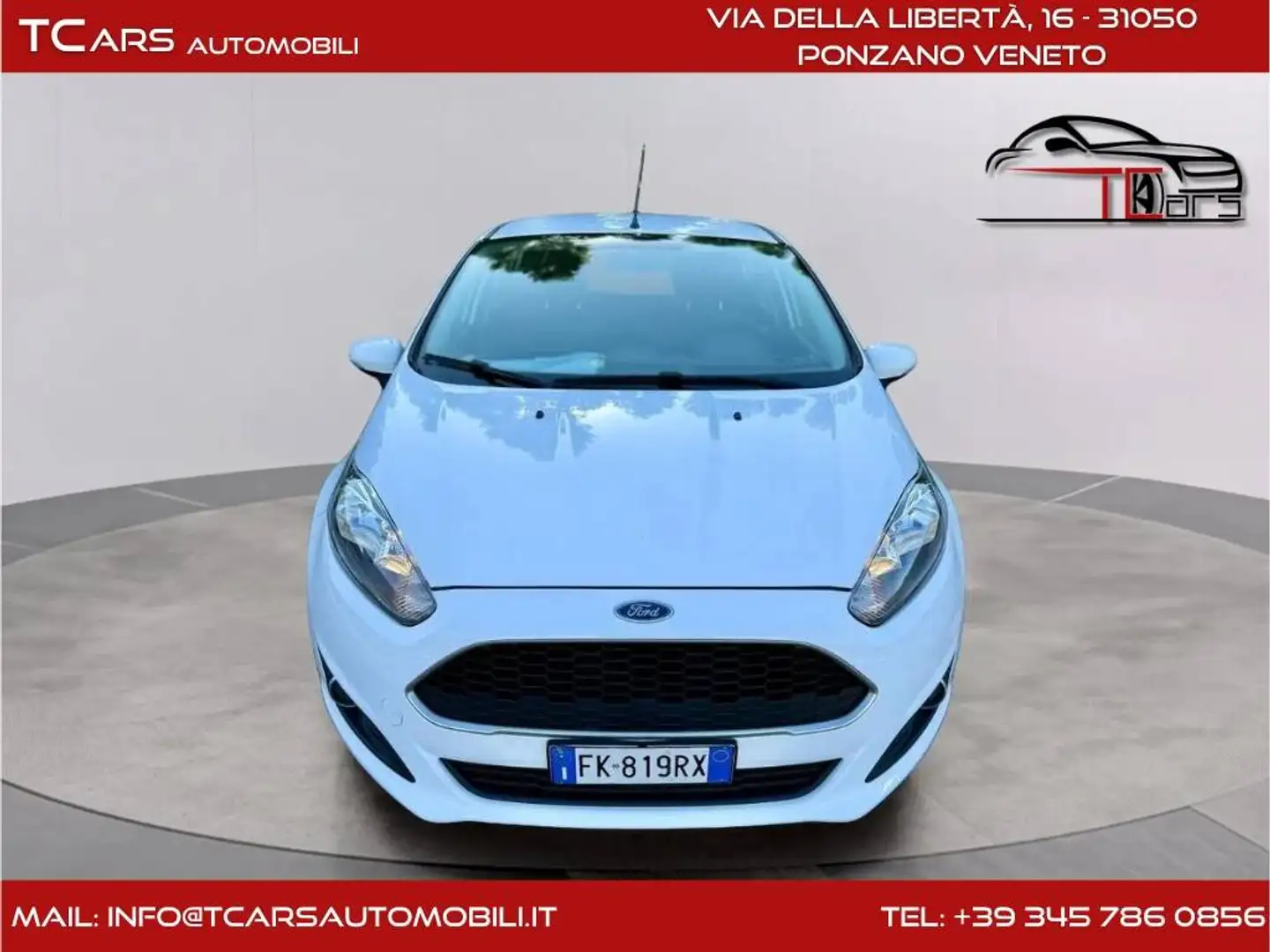 Ford Fiesta FORD FIESTA 1.4 GPL EURO 6 NEOPATENTATI Bianco - 1