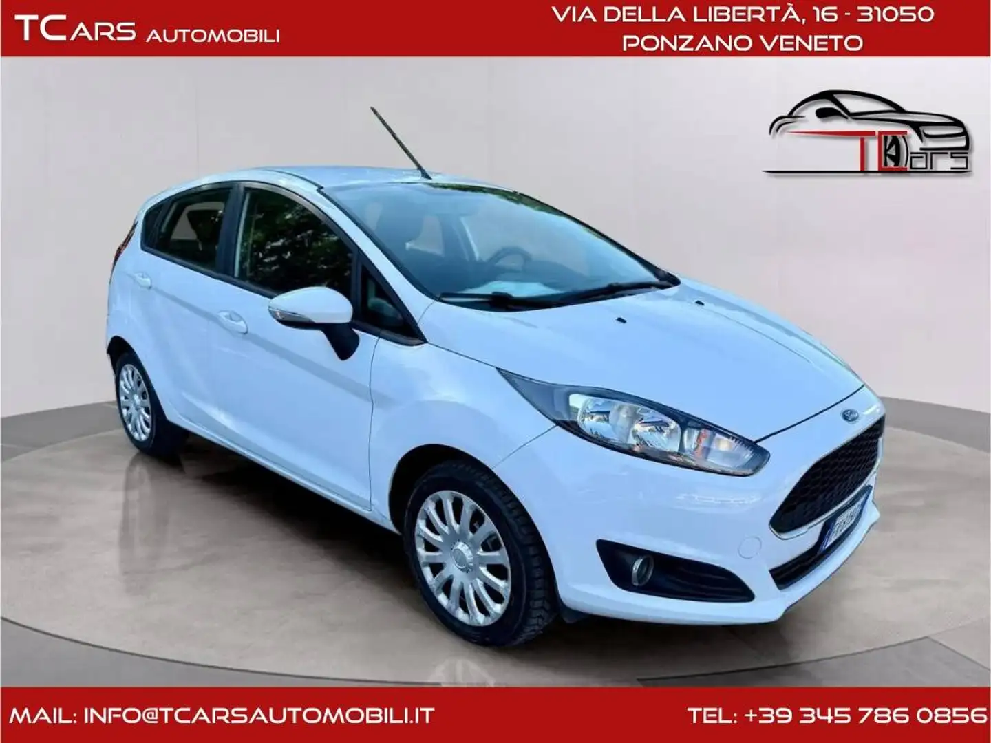 Ford Fiesta FORD FIESTA 1.4 GPL EURO 6 NEOPATENTATI Bianco - 2