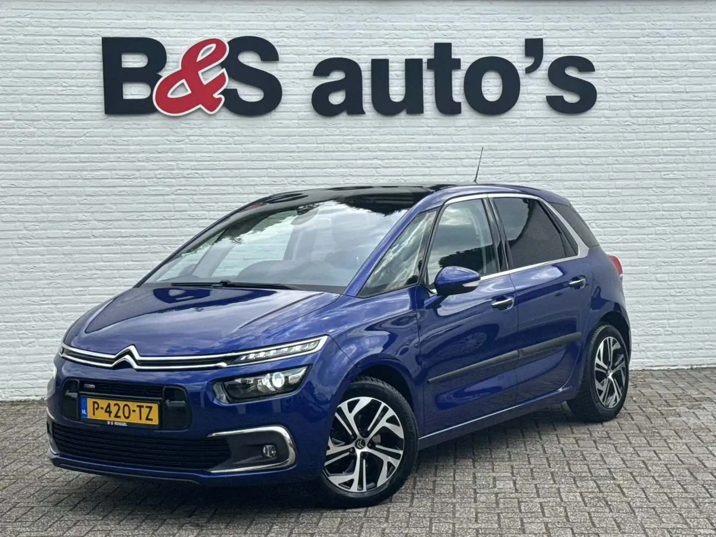 Citroen C4 Picasso 1.2 PureTech Feel Automaat Cruise control Climate Blauw - 1