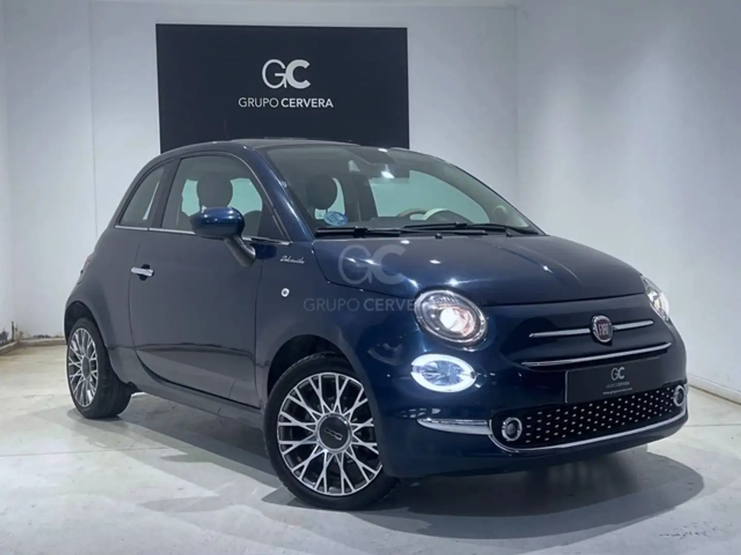 Fiat 500 1.0 Hybrid Dolcevita 52kW Bleu - 2