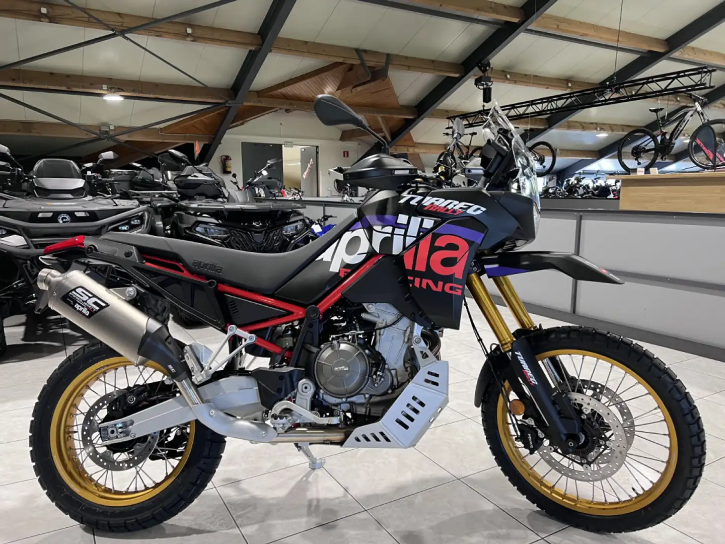 Aprilia Tuareg 660 Rally aussi en 35 KW Noir - 1
