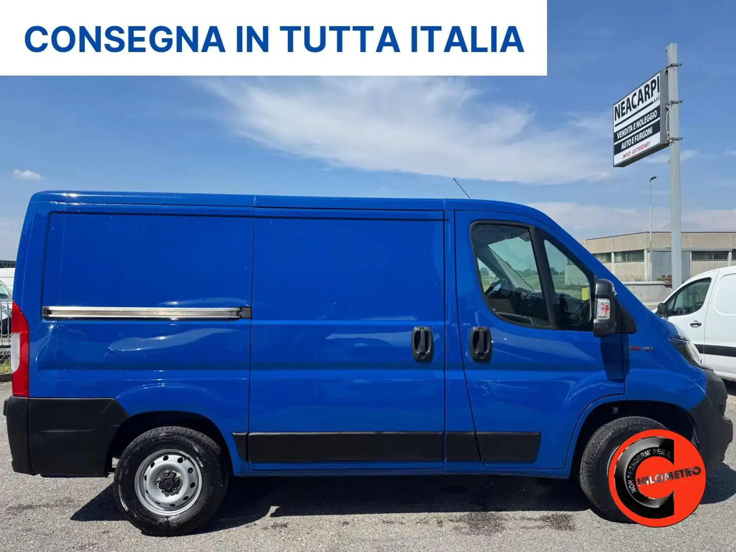 Fiat Ducato 30 2.3 MJT 120 CV EURO 6D-TEMP(PC-TN L1H1)SENSORI- Bleu - 2
