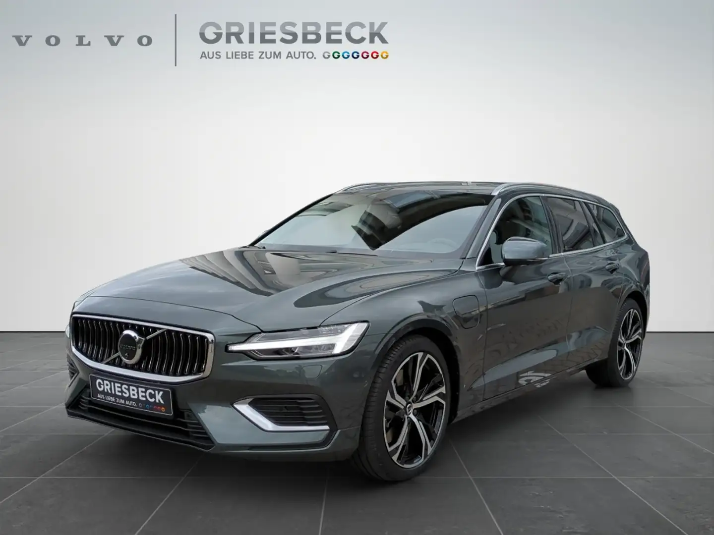 Volvo V60 T8  Ultra Bright Premium Paket AHK Grün - 1