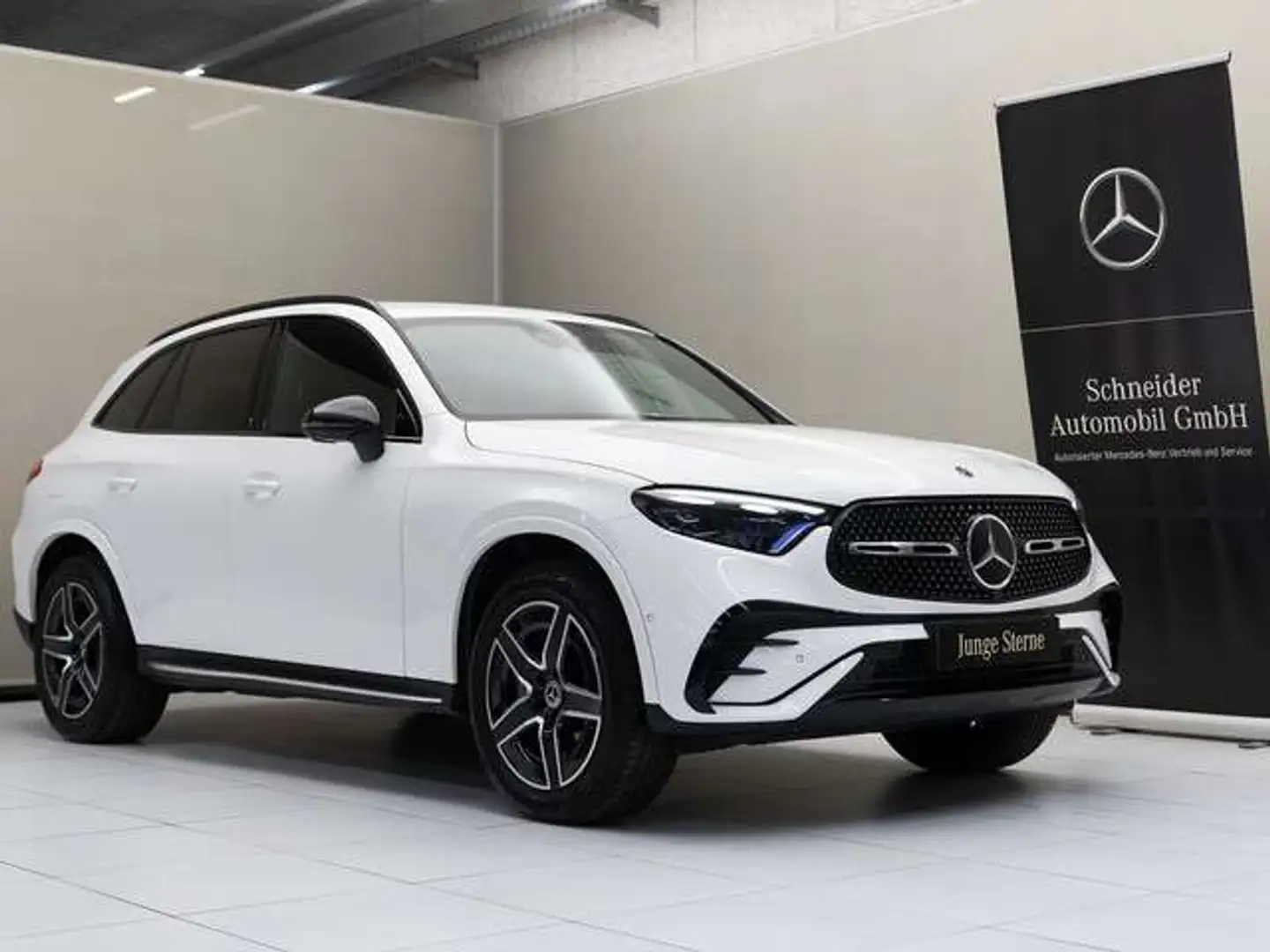 Mercedes-Benz GLC 300 de 4MATIC LM ACC ParkAss. elSitz SpurH Weiß - 2