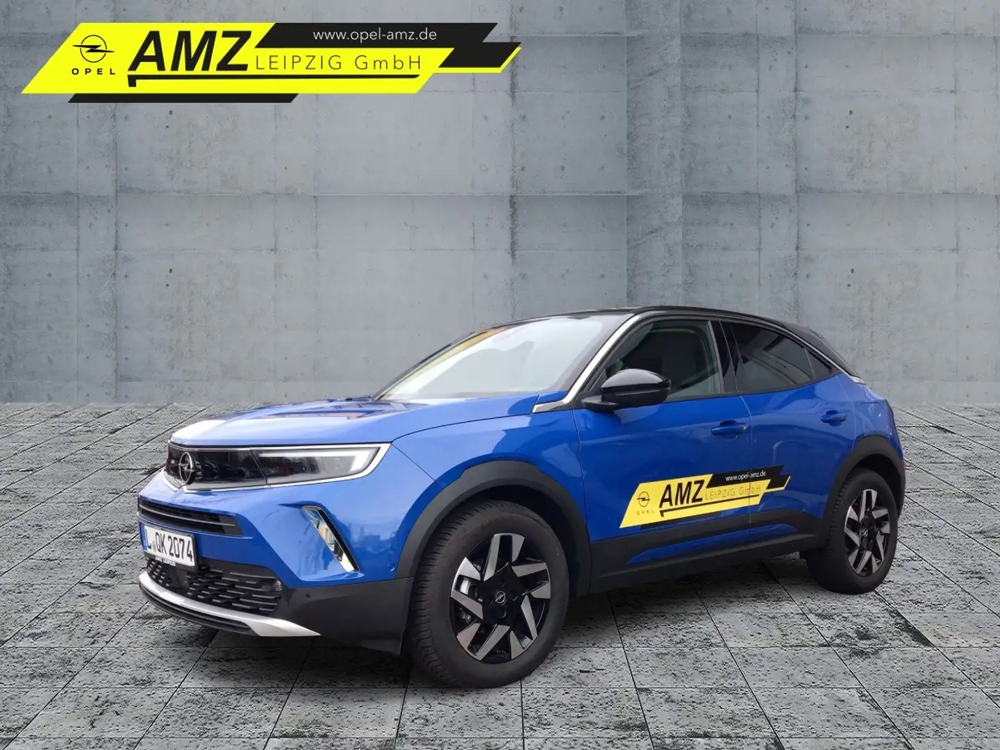 Opel Mokka 1.2 Elegance |Navi|Sitz|Lenkradheizung| Blau - 1
