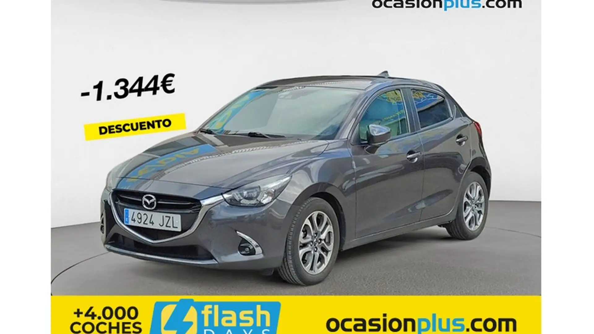 Mazda 2 1.5 Luxury 66kW Gris - 1
