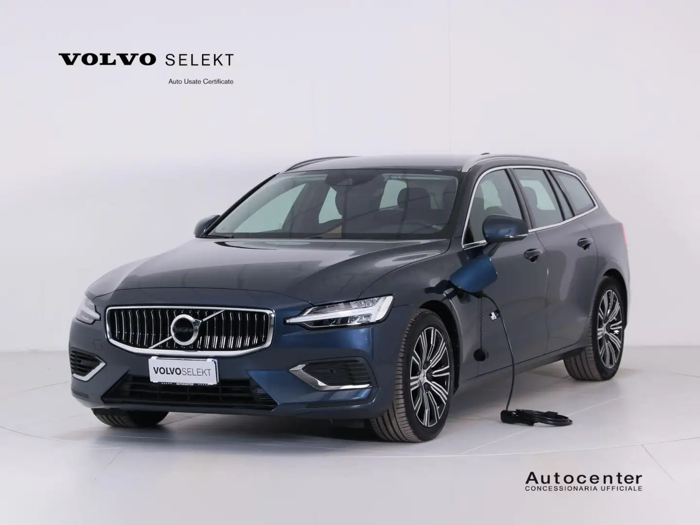 Volvo V60 V60 T6 PLUG IN PHEV AWD AUT INSCRIPTION Bleu - 1