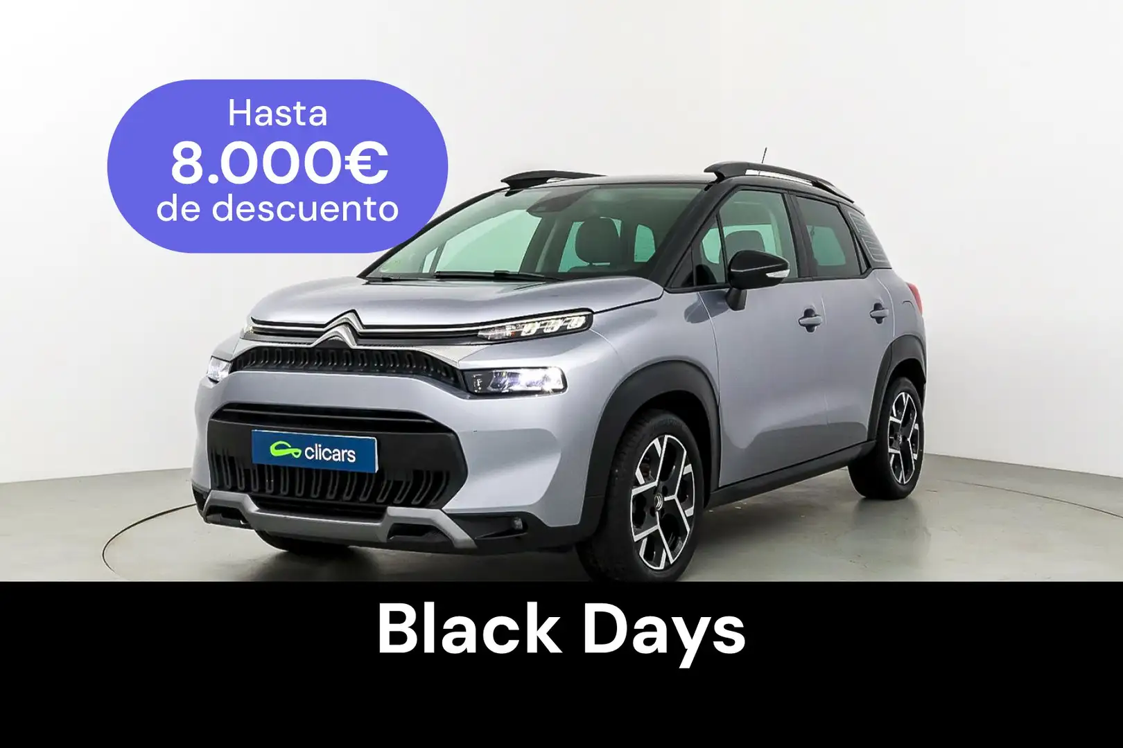 Citroen C3 Aircross BlueHDi S&S Shine Pack 110 Gris - 1