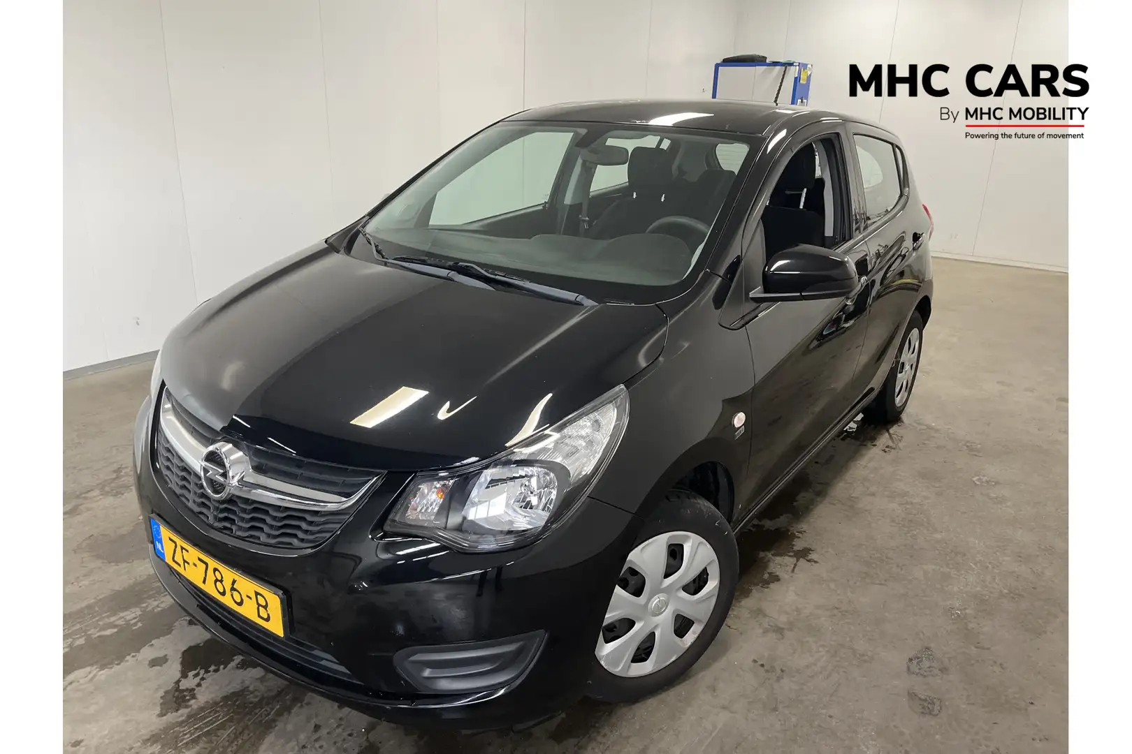 Opel Karl 1.0 ecoFLEX 120 Jaar Edition | Verwacht | Airco | Zwart - 1