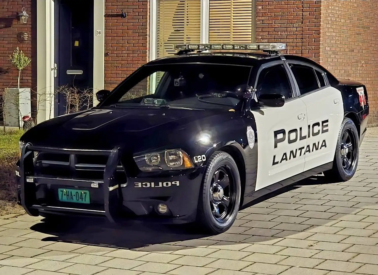 Dodge Charger pursuit police full option Noir - 2